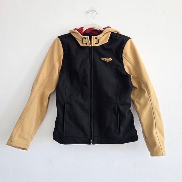 Harley Davidson Woman's 120 Year Anniversary Deflector Riding Jacket Sz Medium - Picture 1 of 9